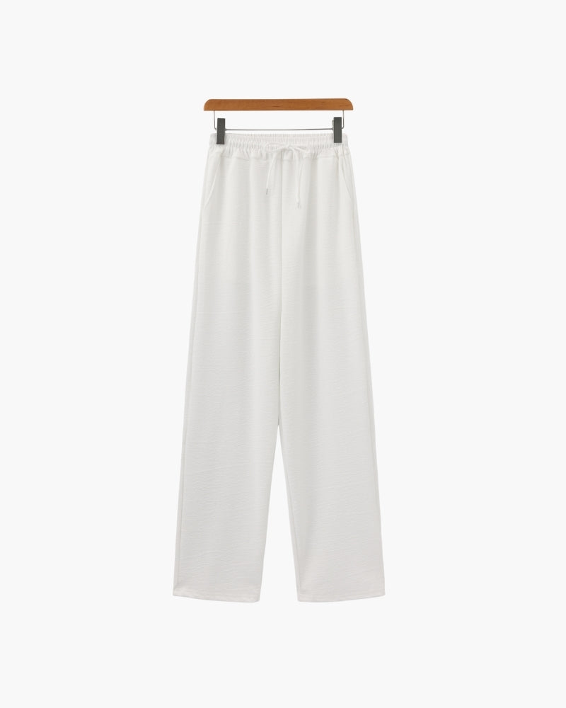 Cotton Polo & Pantalon Set